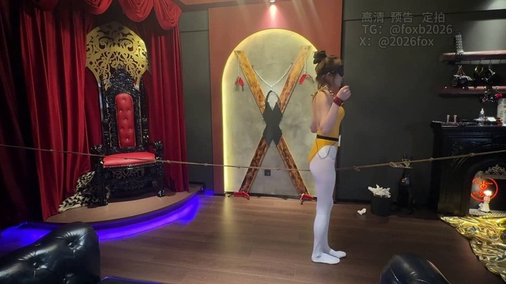 #foxbondage《芭蕾母狗的救赎（二）电击阴塞全震动棒走绳 埋头强高失禁》6.mp4