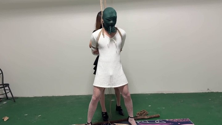 #媚娘工作室 直立开腿虐阳（带锁）【线X体验记录】.mp4