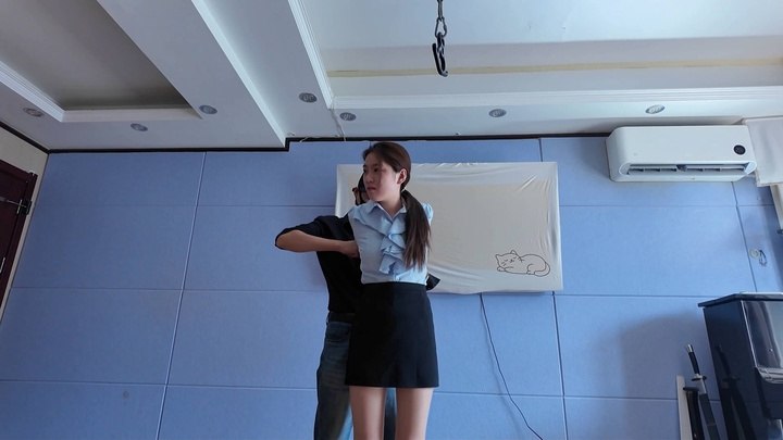 #一绳所爱 贝贝单腿吊缚.mp4