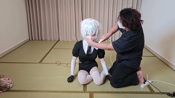 #星星工作室 kugurumi kig胶带包手+热缩膜呼吸控制，真空袋窒息【星星工作室】kugurumi kig胶带包手+热缩膜呼吸控制，真空袋窒息.mp4