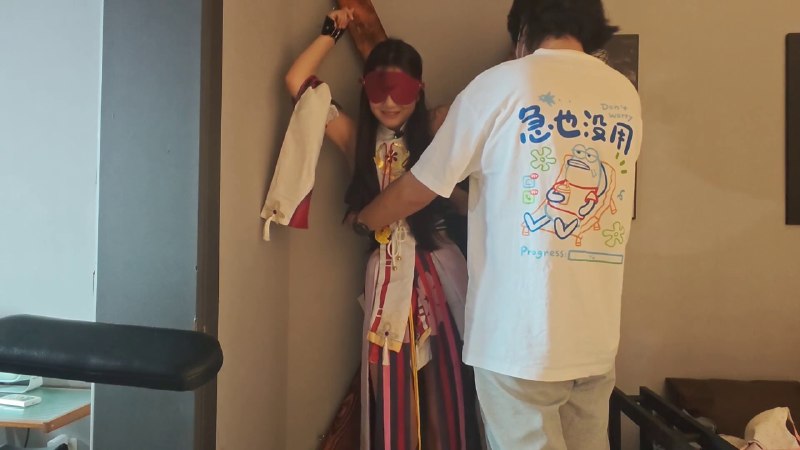 #物语工作室 八重神子的痒刑折磨，客户要求不带假发所以就没有，但我们的神子小姐上半身真的超级怕痒啊.mp4