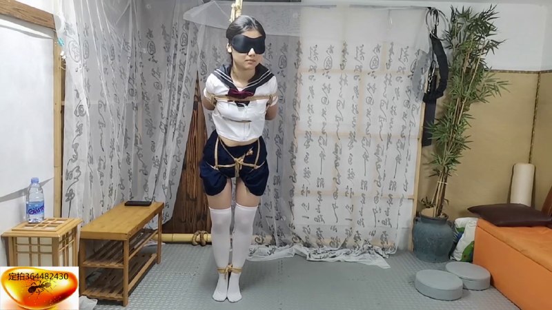 #绳舞飞扬 麦麦四马吊……麦麦调教在升级中、本期紧缚+吊脚+四马空中吊+kb.mp4